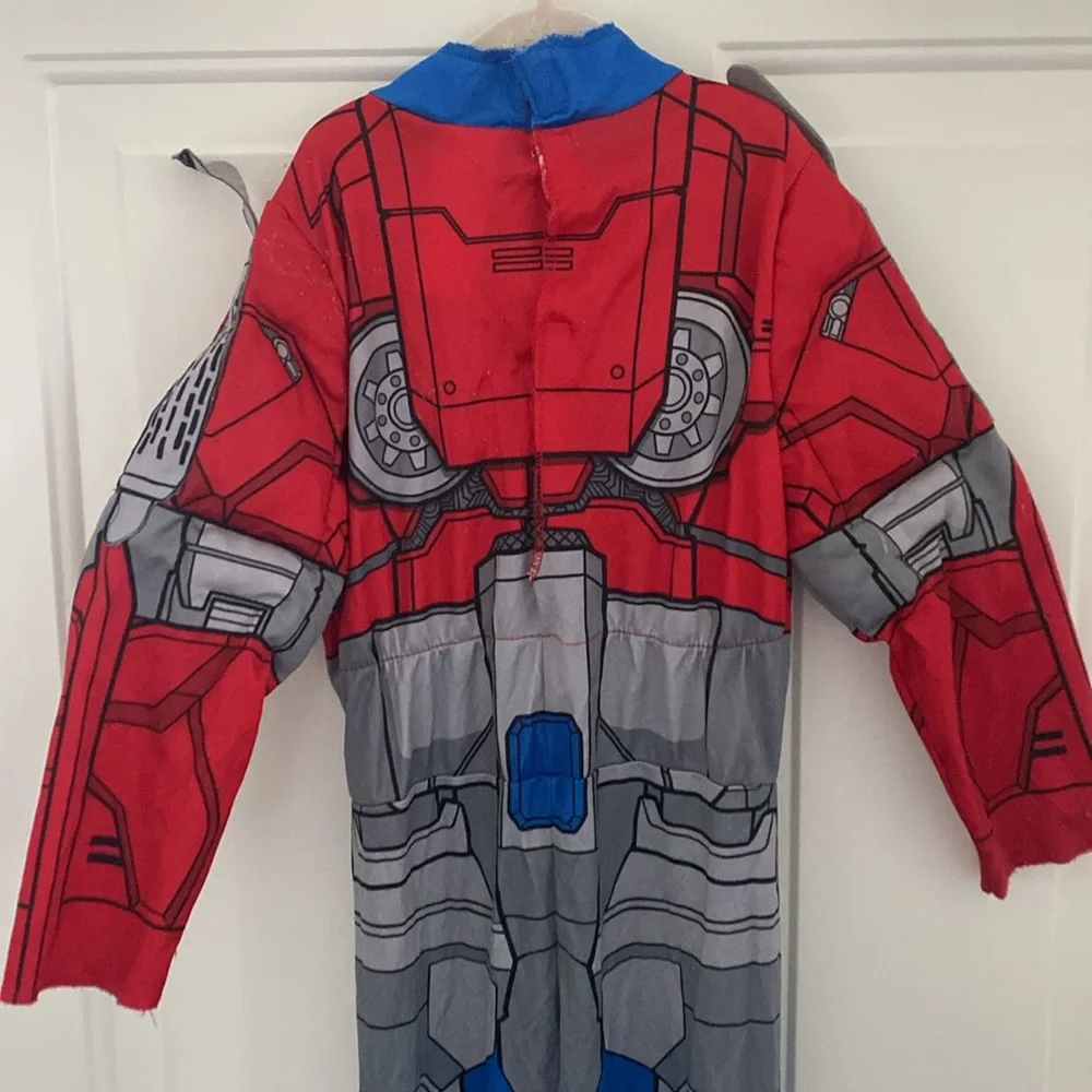Transformers Rescue Bots Optimus Muscle Dress Up Costume - Halloween. Size 3T-4T